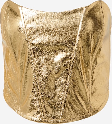 NLY by Nelly Top in Gold: front