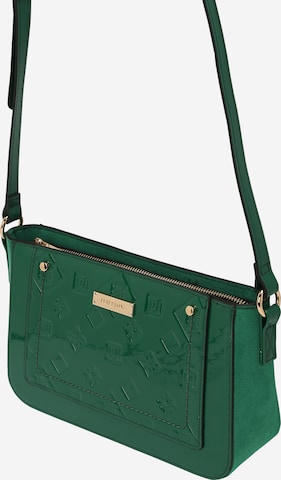 River Island Crossbody Bag in Green: front