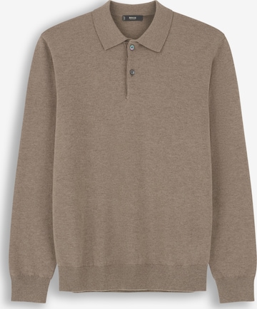 Boggi Milano Sweatshirt in Brown: front