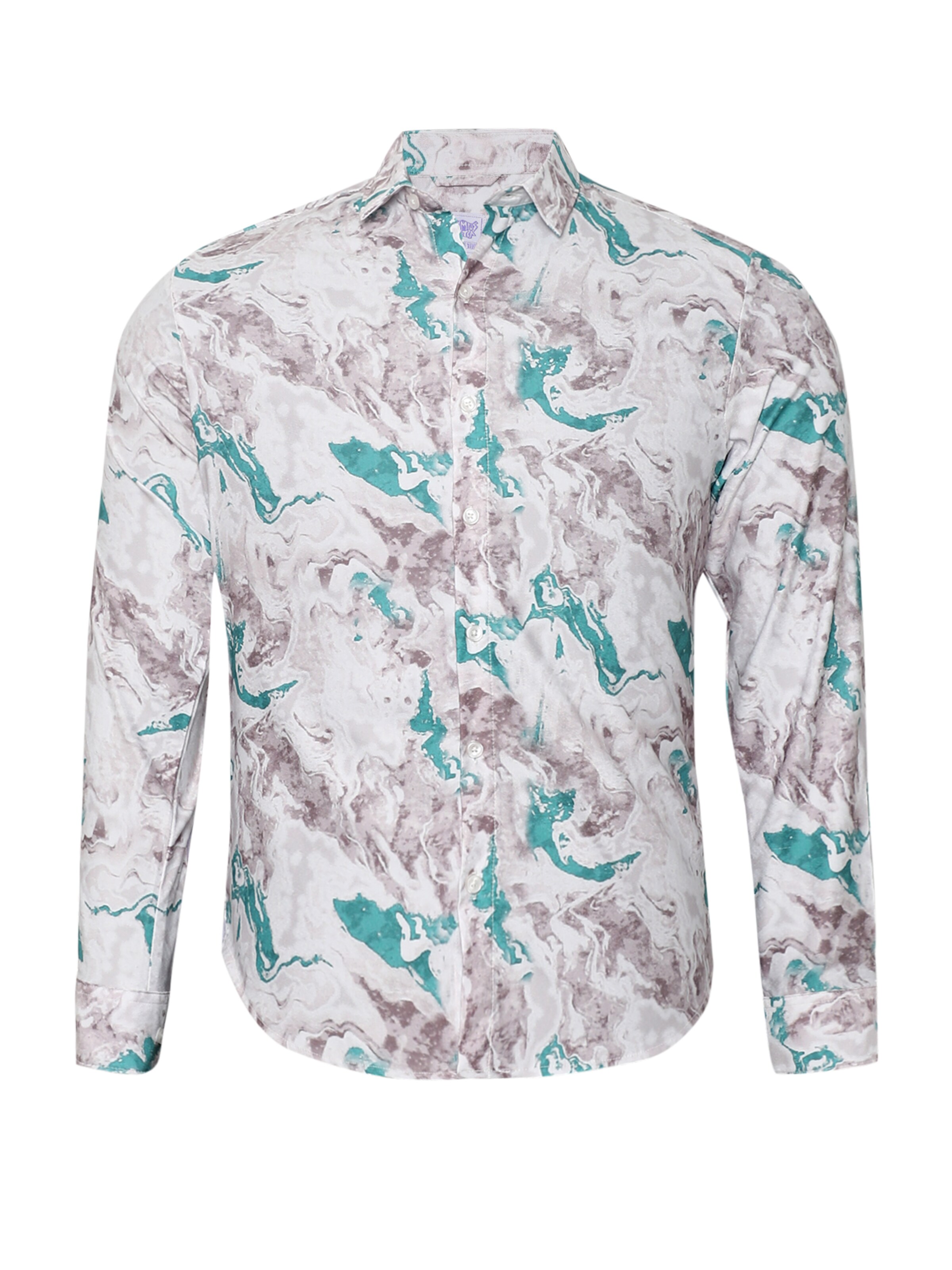 Campus Sutra - Ajuste regular Camisa 'Noel' en Mezcla de colores: frente