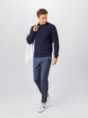 MELA - Regular Fit Pullover 'Ravi' em azul