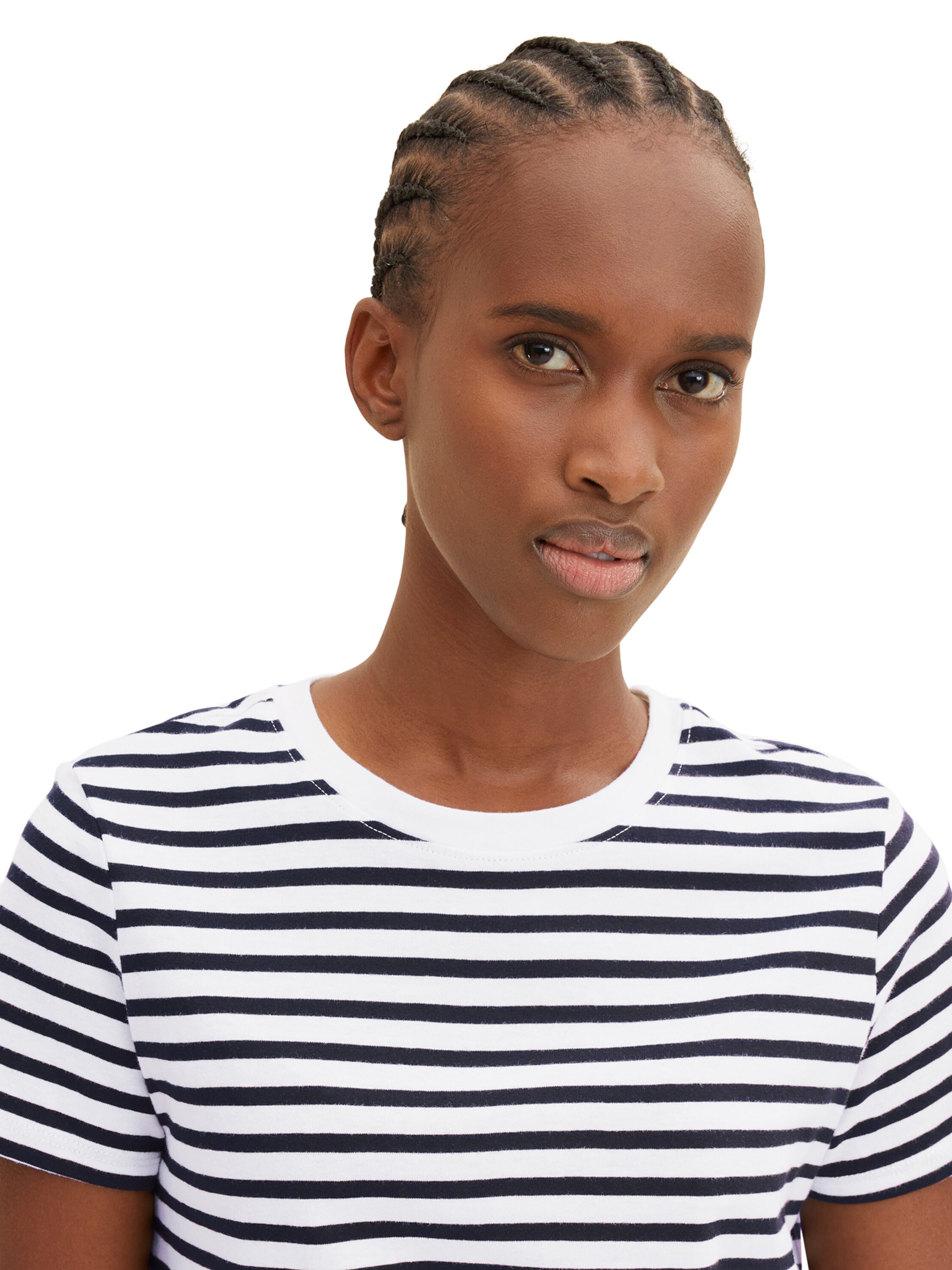 TOM TAILOR DENIM Tričko - Čierna