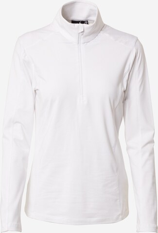 CMP Sportief sweatshirt in Wit: voorkant