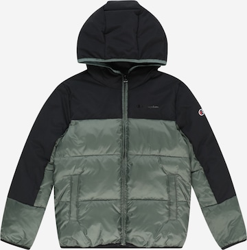Champion Authentic Athletic Apparel Between-Season Jacket 'LEGACY' in Green: front