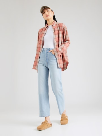 LEVI'S ® Regularen Kavbojke 'RIBCAGE STRAIGHT' | modra barva