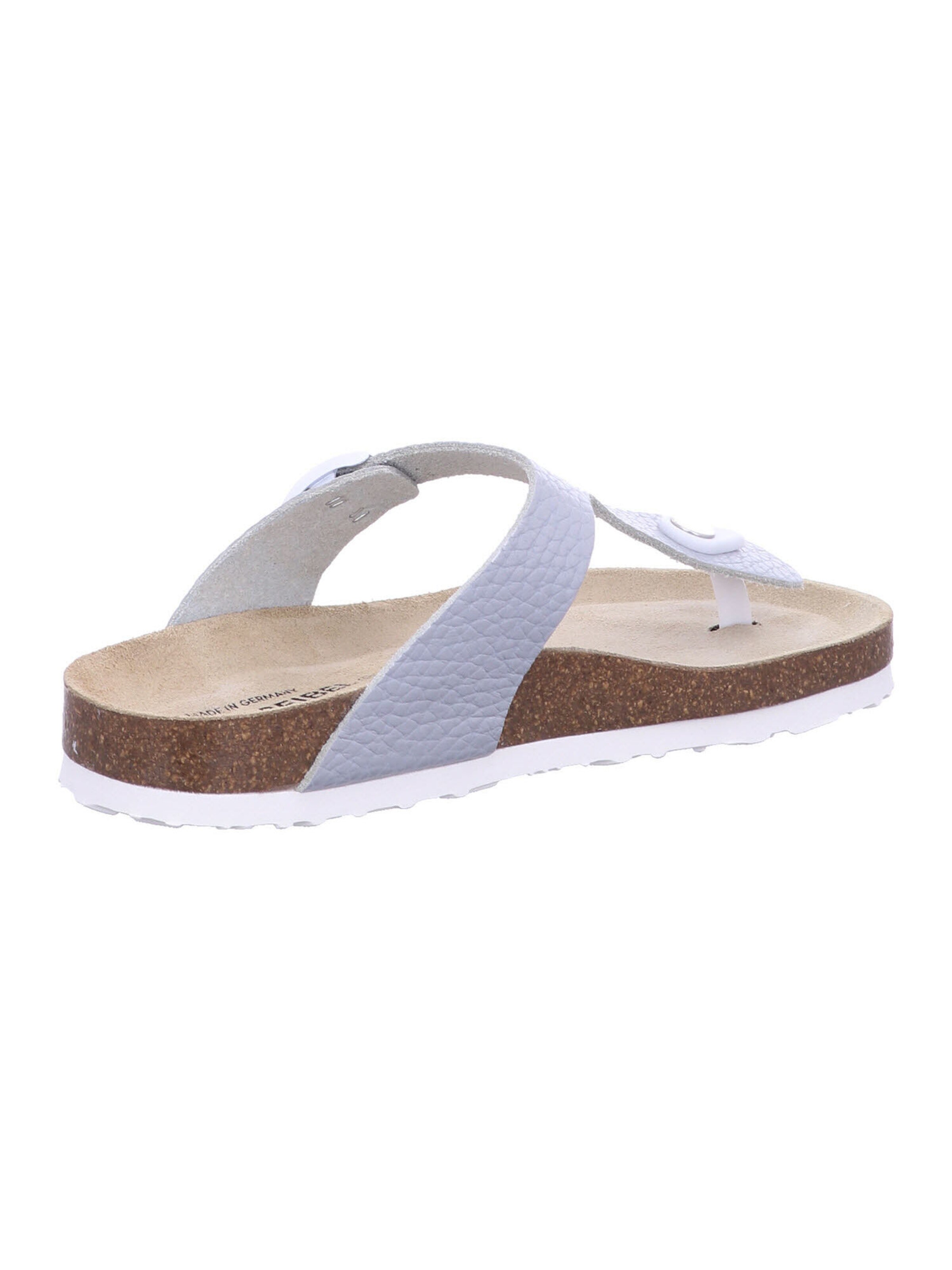 JOSEF SEIBEL T-Bar Sandals in Silver