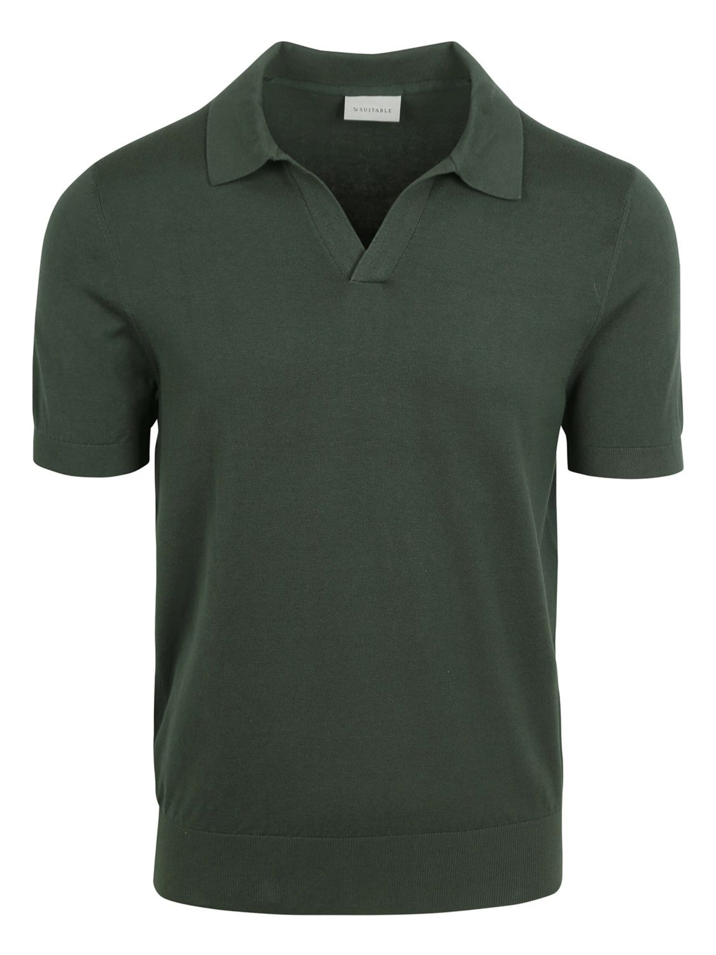 Suitable Shirt in Groen: voorkant
