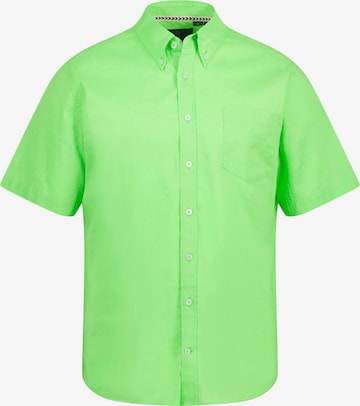 JP1880 Overhemd in Groen: voorkant