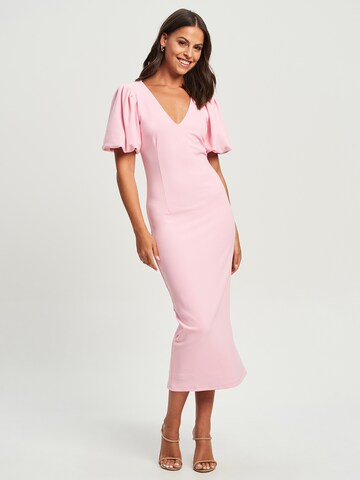 Tussah Dress 'ROMIE' in Pink