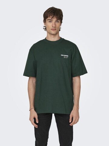 Only & Sons Bluser & t-shirts i grøn: forside