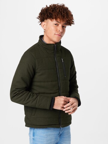 BLEND Between-Season Jacket in Green: front