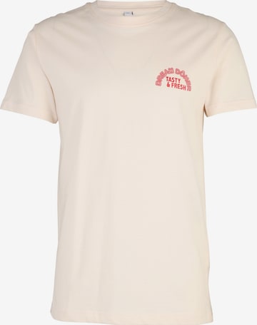 T-Shirt 'Dream Kebab' Mister Tee en beige : devant