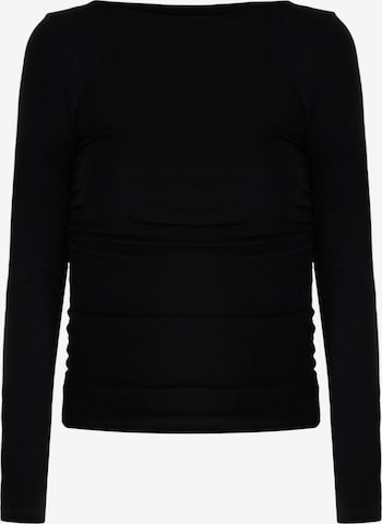 No Matter What Shirt in Schwarz: Vorderseite