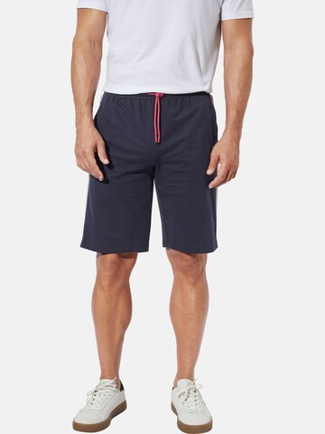 BABISTA Regular Sweatbermuda ' Faldor ' in Blau: Vorderseite