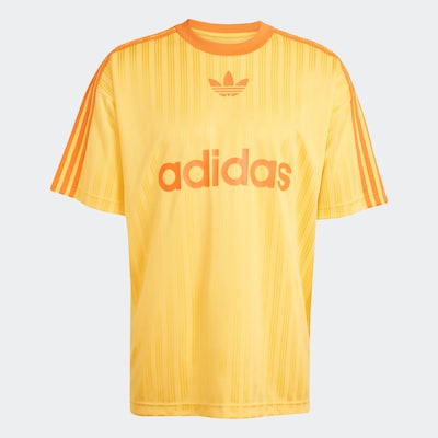 ADIDAS ORIGINALS Paita 'ADICOLOR POLY T' värissä sitruuna / mandariini, Tuotenäkymä