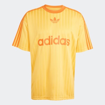 ADIDAS ORIGINALS Shirt 'ADICOLOR POLY T' in Yellow: front