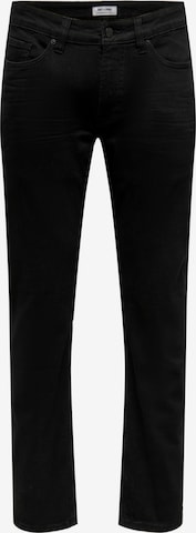 Only & Sons Джинсы 'Weft' в Черный: спереди