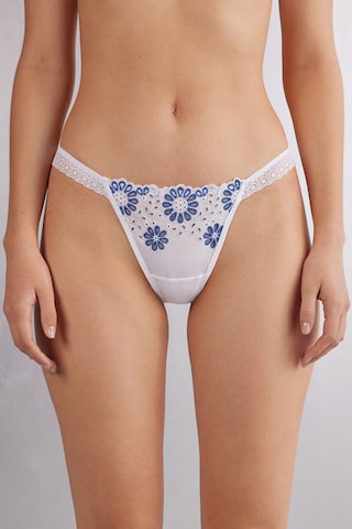 INTIMISSIMI Panty 'GOOD MORNING SANTORINI' in White: front