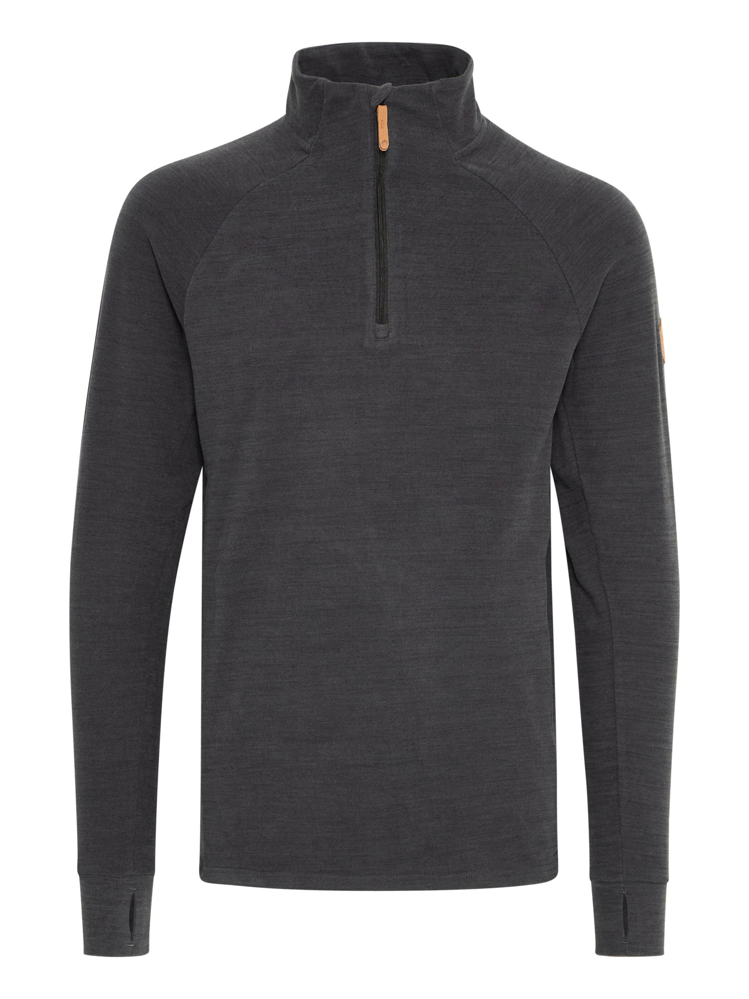 North Bend Sweatshirt 'Kaba' in Grijs: voorkant