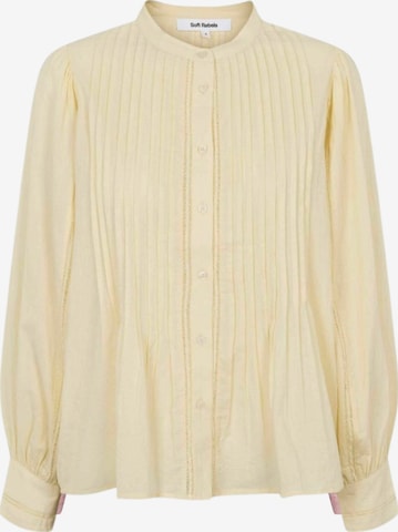 T-shirt ' SRTahnee ' Soft Rebels en beige : devant