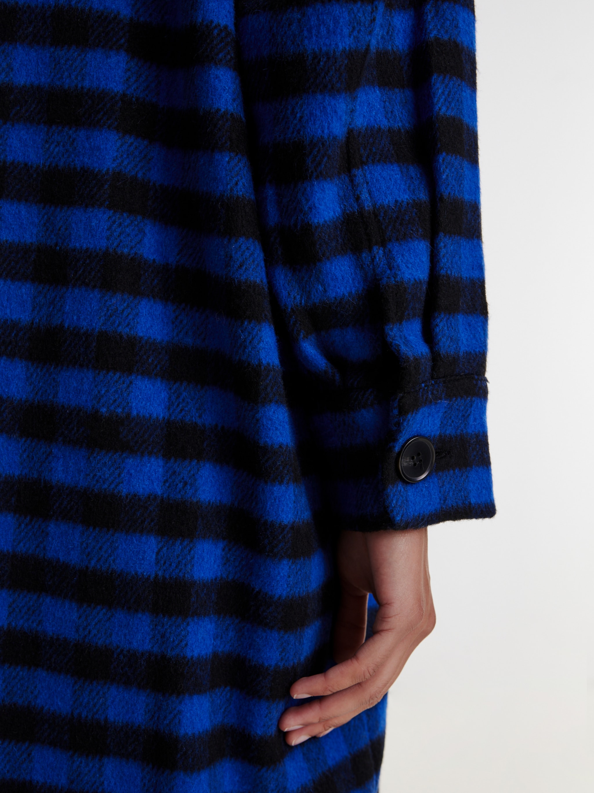 EDITED Produits Manteau mi-saison 'Tamilla' bleu
