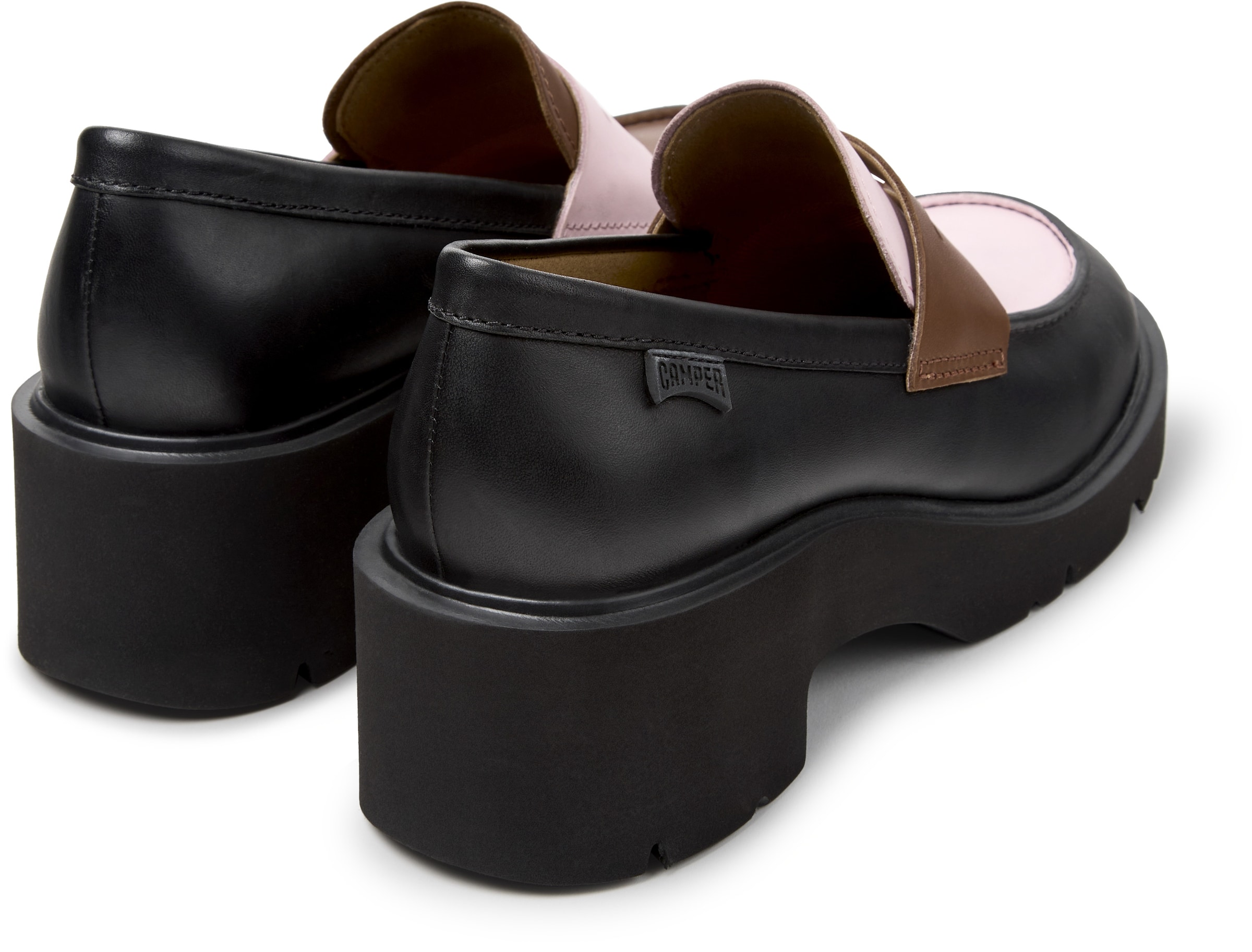 Scarpa stringata 'Milah' di CAMPER in nero