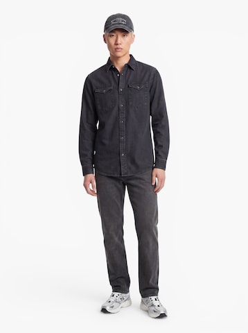 JACK & JONES Slim fit Overhemd 'JWHSHERIDAN' in Zwart