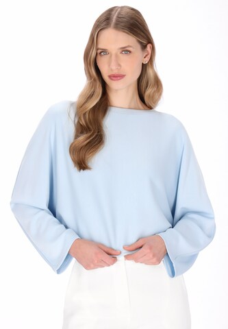 DreiMaster Klassik Blouse 'Classic' in Blue: front
