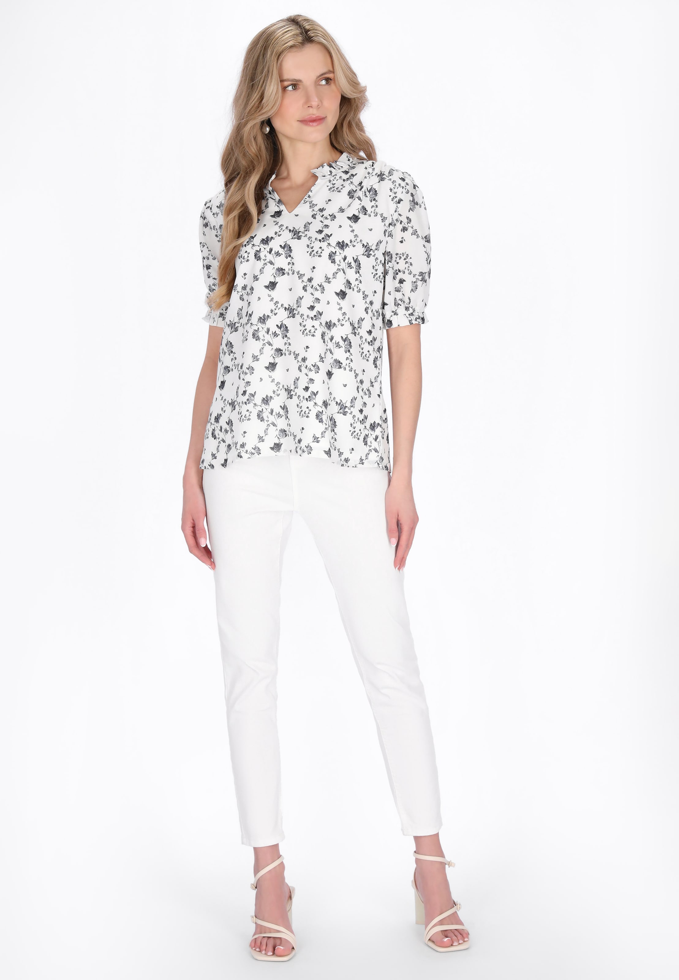 Usha - Blusa en negro