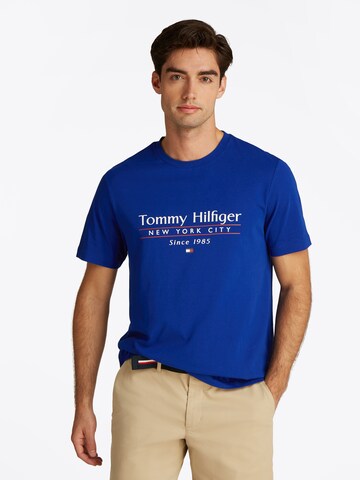 Maglietta di TOMMY HILFIGER in blu: frontale
