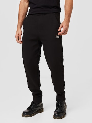 HUGO Spodnie 'Doyster' w kolorze czarny: przód