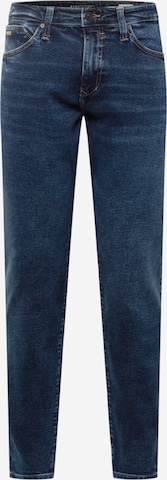 Skinny Jeans 'JAMES' de la Mavi pe albastru: față