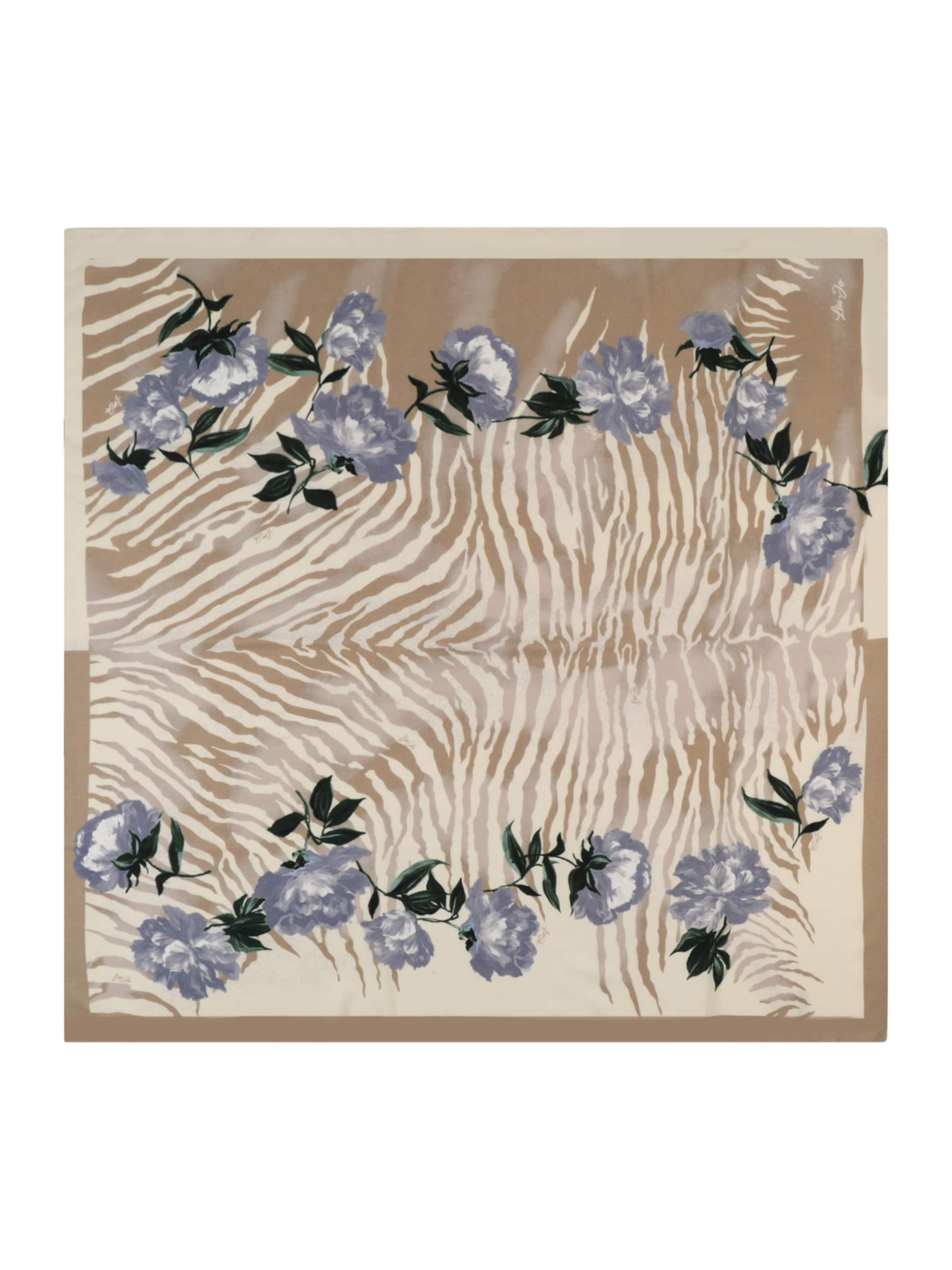 Écharpe 'ECS' Liu Jo en beige : devant