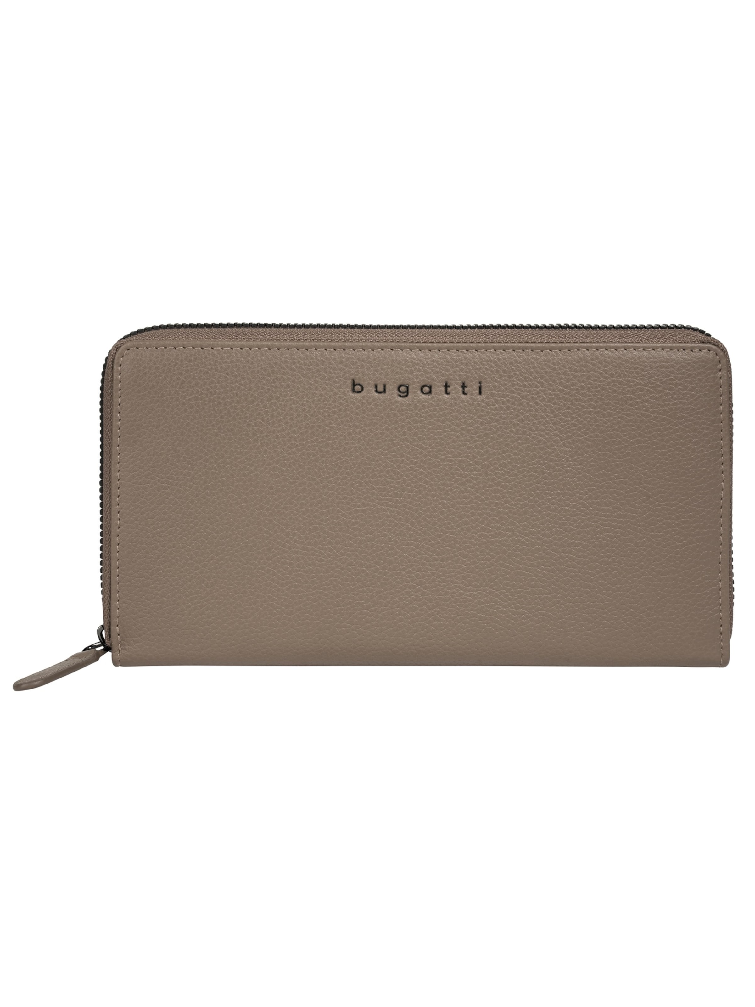 bugatti Wallet in Grey: front