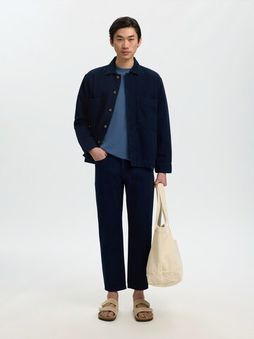 SELECTED Regular fit Between-Season Jacket in Blue