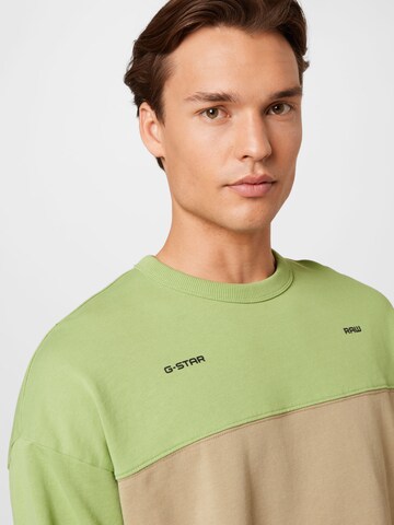 G-STAR Sweatshirt in Grün