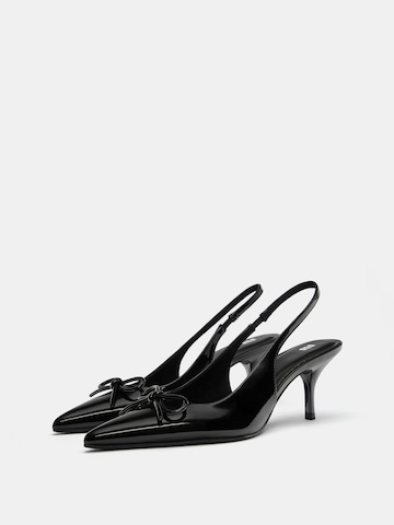 Escarpins à bride arrière Pull&Bear en noir