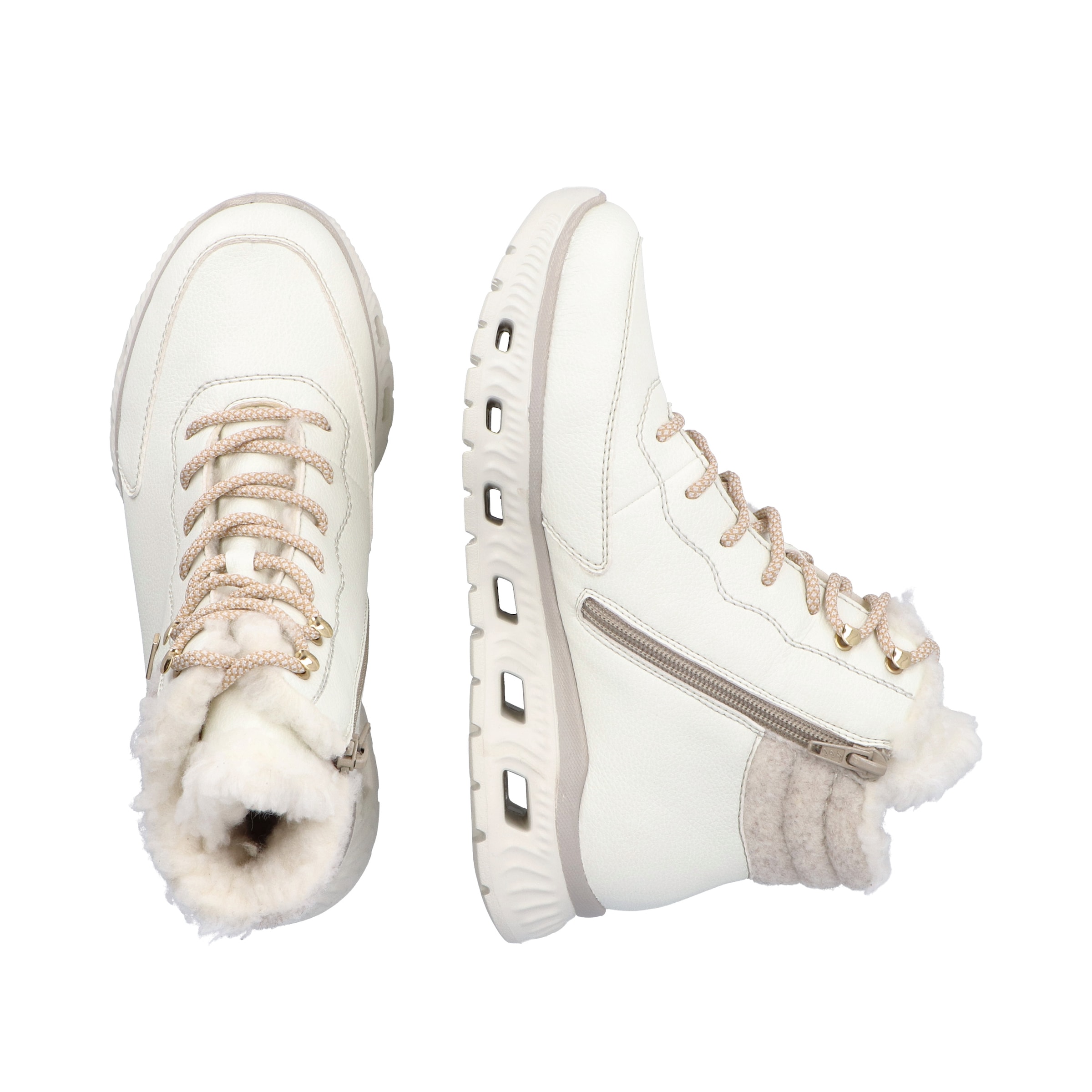 Rieker - Botim com fivela em branco