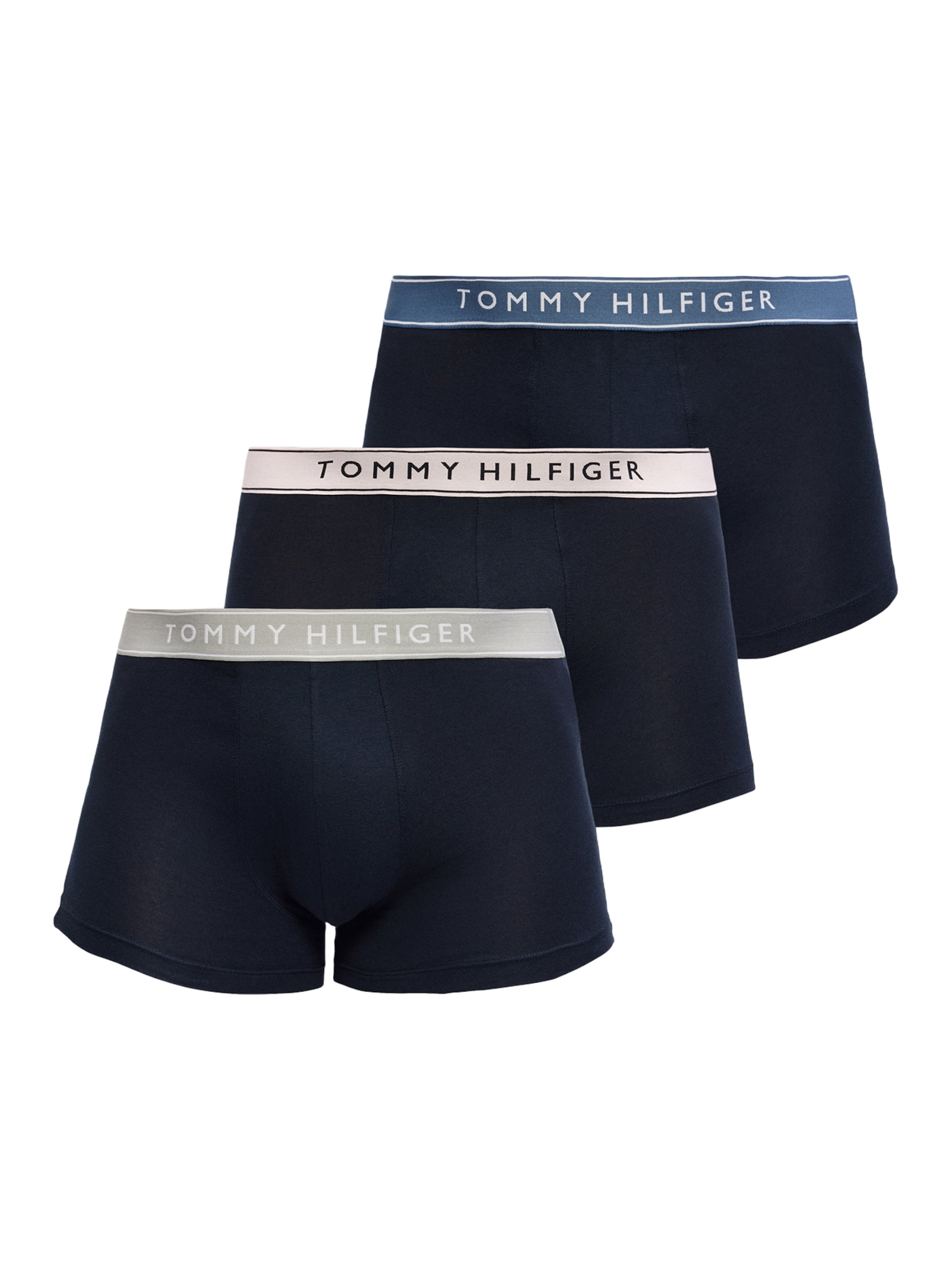 Tommy Hilfiger Underwear Boxeralsók 'Essential' - fekete: elől