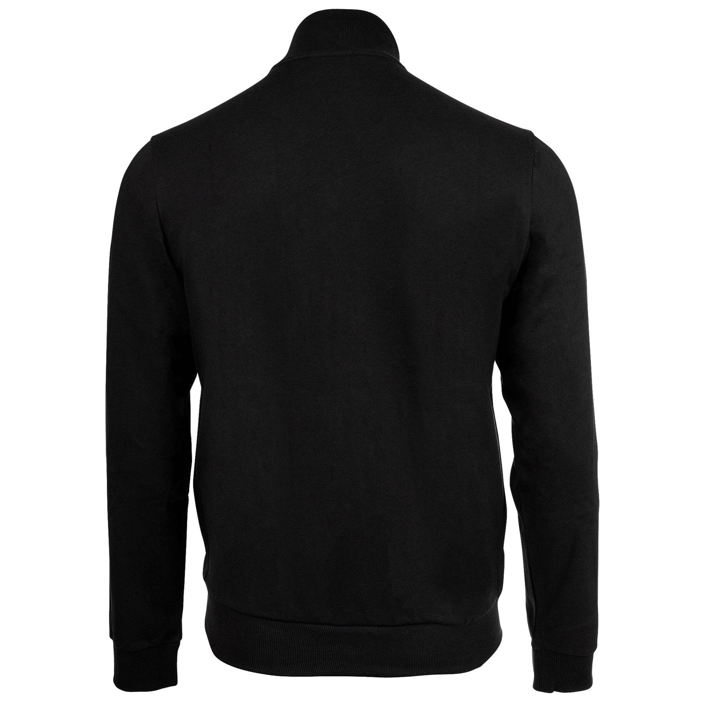 Emporio Armani - Sudadera con cremallera en negro