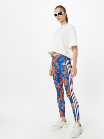 Coupe slim Pantalon de sport 'Farm Rio' ADIDAS SPORTSWEAR en bleu