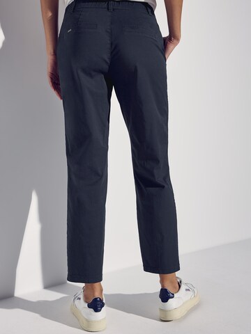 Regular Pantaloni cu dungă de la STREET ONE pe albastru