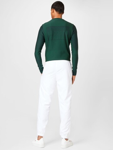 Lacoste Sport Tapered Sporthose in Weiß