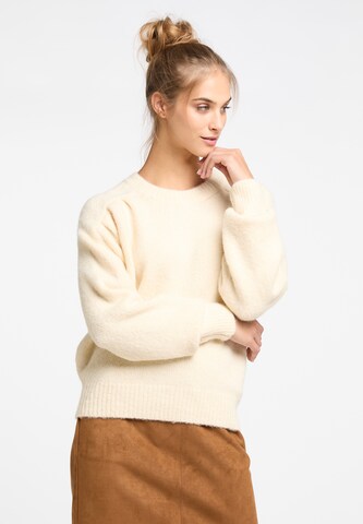 IZIA Trui in Beige: voorkant