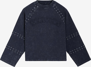 Scalpers Sweatshirt in Blau: Vorderseite