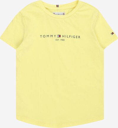 TOMMY HILFIGER Футболка 'ESSENTIAL' в Цвет морской волны / Желтый / Красный / Белый, Обзор товара