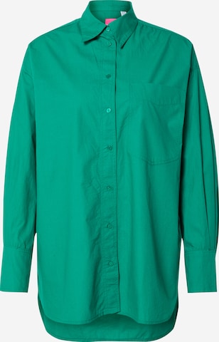 The Jogg Concept Blouse in Groen: voorkant