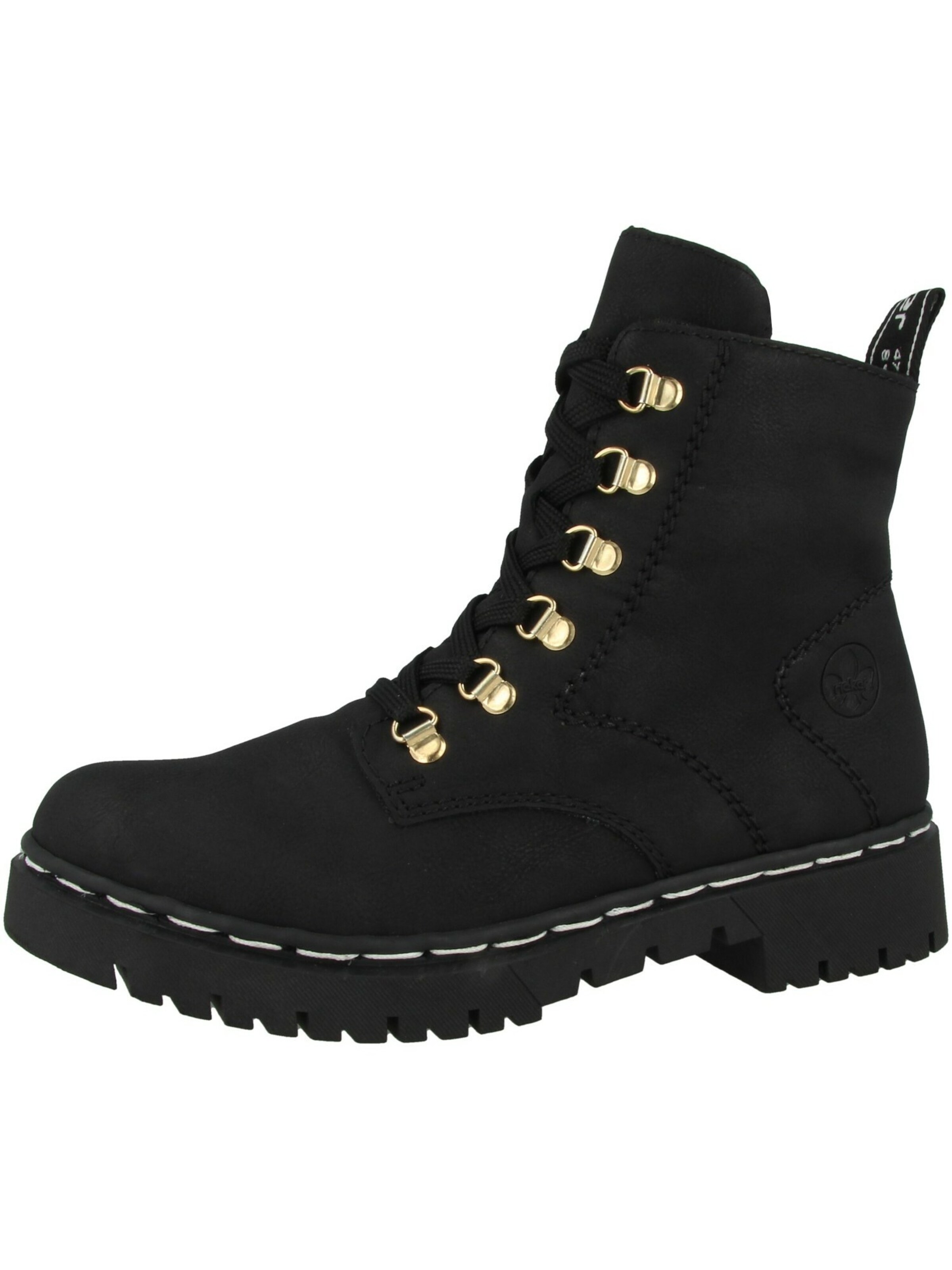 Rieker Stiefelette in Schwarz: Vorderseite