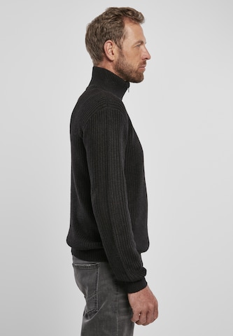 Brandit Pullover in Schwarz