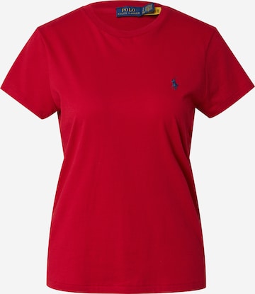 T-shirt Polo Ralph Lauren en rouge : devant